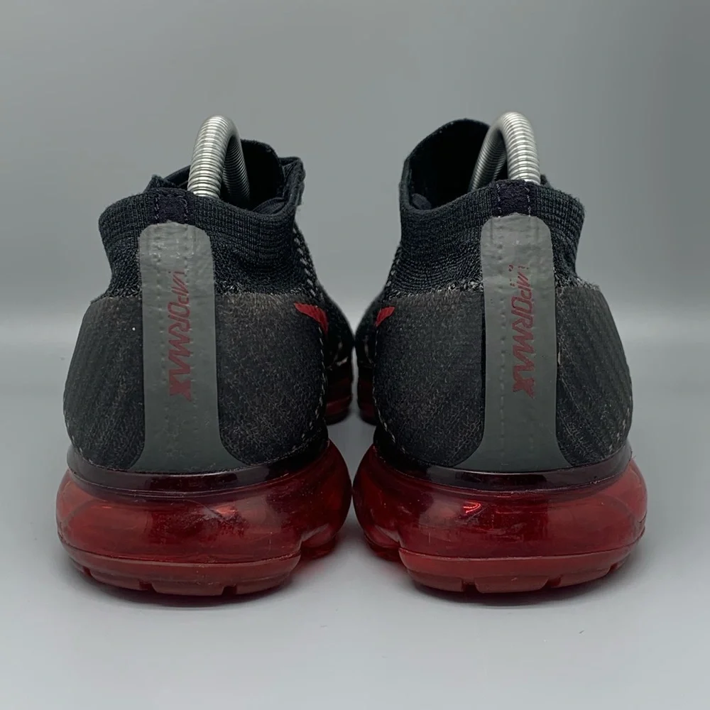 Nike Air Vapormax Flyknit Dark Team Red / Black‎ Men's Sz 10